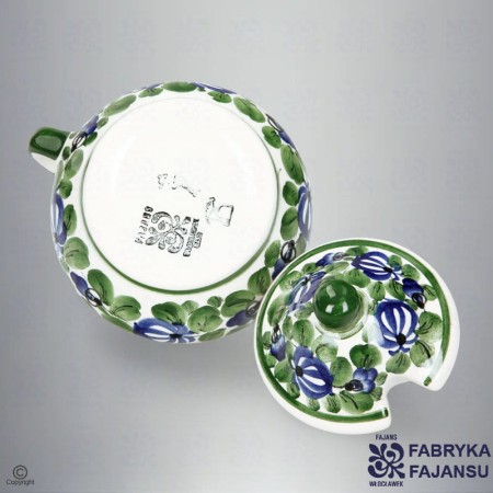 Oryginalna Cukiernica 11cm Szyszka Fajans Włocławek