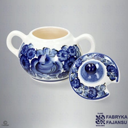 Cukiernica 11 cm Kobalt włocławek ceramika