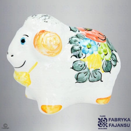 Figurka Baranek 9 cm Mak włocławek ceramika