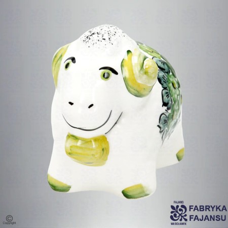 Figurka Baranek H 9 Zieleń