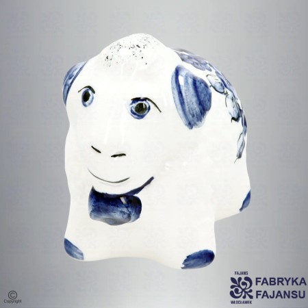 Figurka Baranek H 9 Kobalt