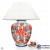 ogromna lampa londynka kolorowa fajans