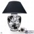 ogromna lampa londynka czarna fajans