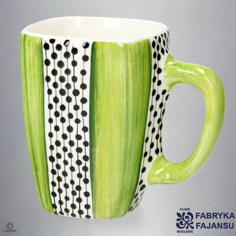 Kubek Kwadratowy Pistacja